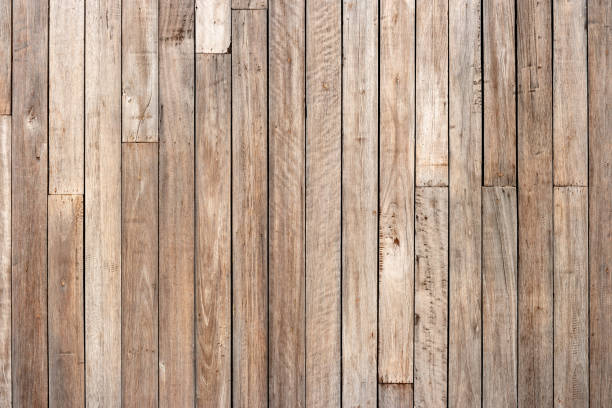 istock Brown wood plank wall texture background (natural wood patterns) for design. 1131578559