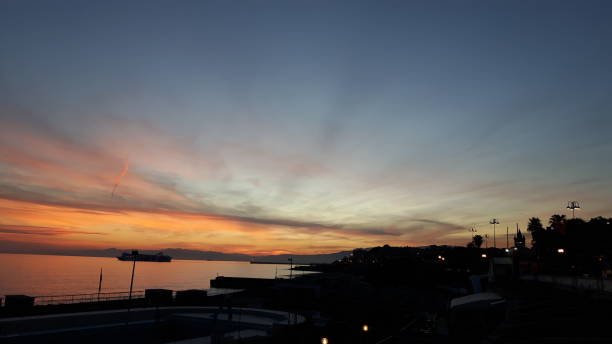 istock Sunset over the sea 1131581644