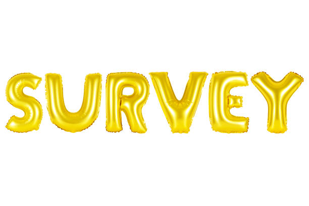 istock Gold alphabet balloons, survey 1131581807