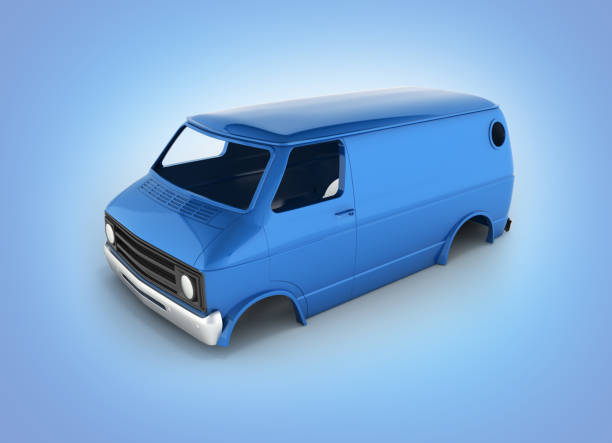 istock body van with no wheel isolated on blue gradient background 3d 1131585702