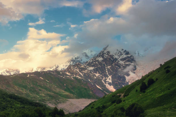 istock Svaneti. Scenic mountain landscape. Georgia nature 1131593297