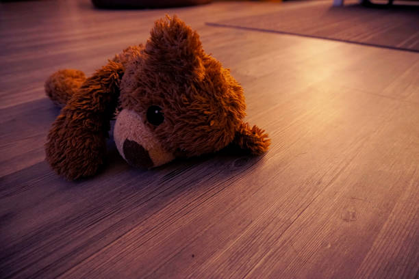 Teddy bear after play SONY ILCE 6000 bär stock pictures, royalty-free photos & images