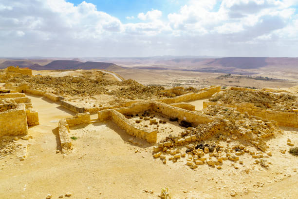 istock Ruined Ancient Nabataean city of Avdat 1131599180