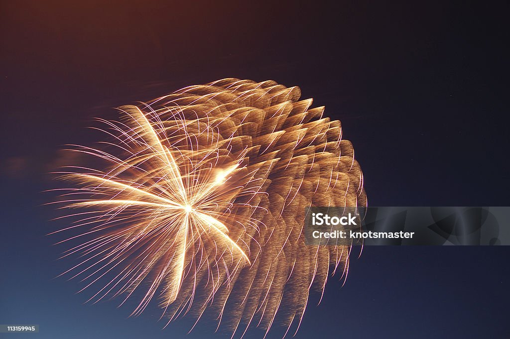 fuochi d’artificio - Foto stock royalty-free di Composizione orizzontale