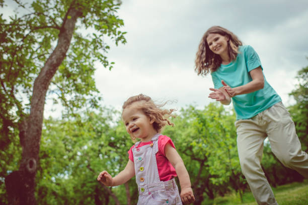 istock Happy family enjoying summer days 1131599746