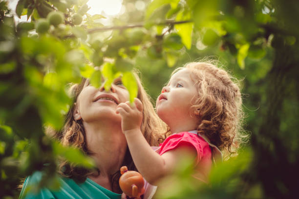istock Happy family enjoying summer days 1131600824