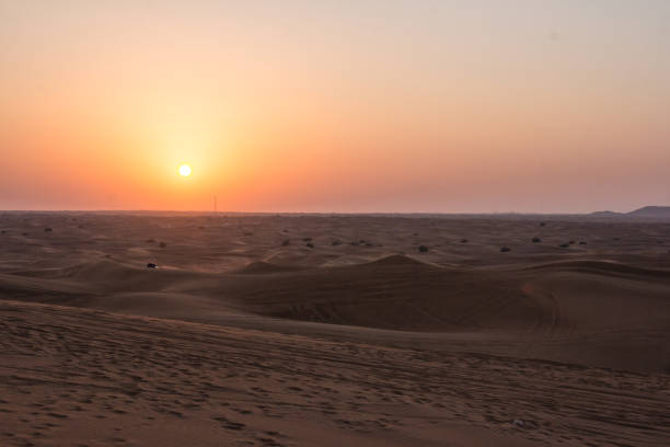 istock Desert Sunset vivid colors 1131603969