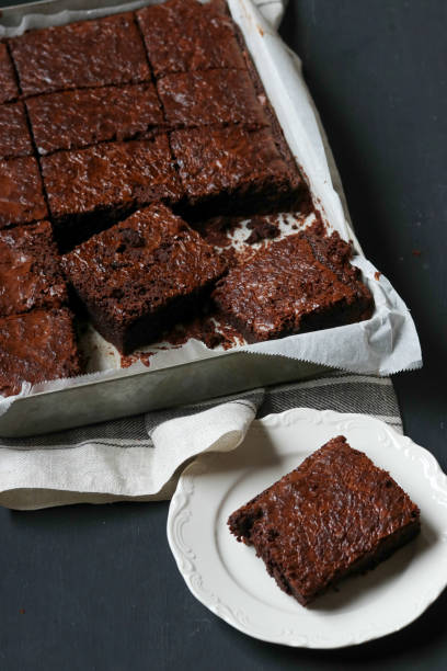 istock Homemade brownie cake 1131605124