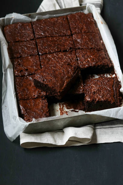 istock Homemade brownie cake 1131605128