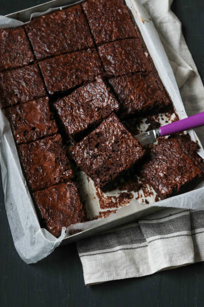 istock Homemade brownie cake 1131605133