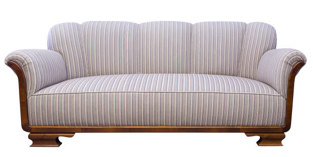 istock Vintage Art deco Chairs isolated on white background 1131605825