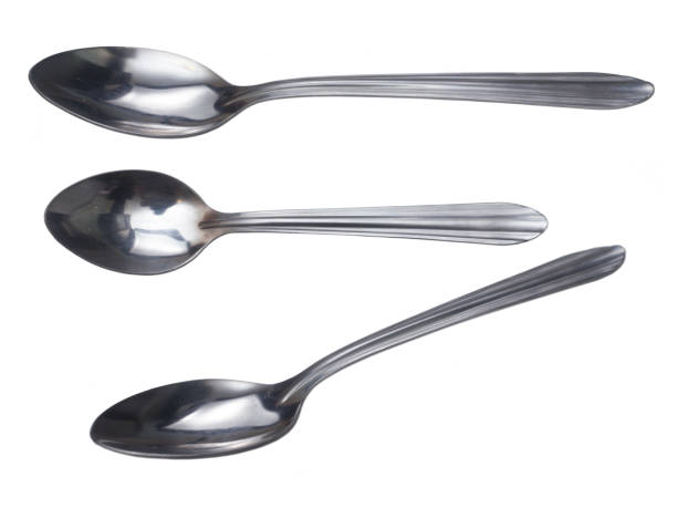 istock small tea stainless spoon isolated  closeup 1131607172