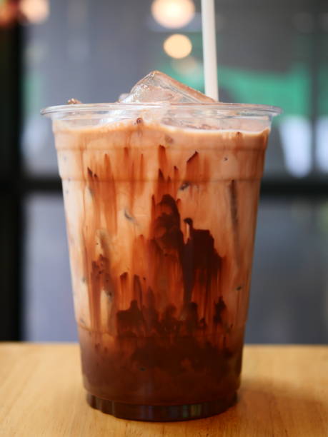 istock Made iced chocolate or cacao 1131608635