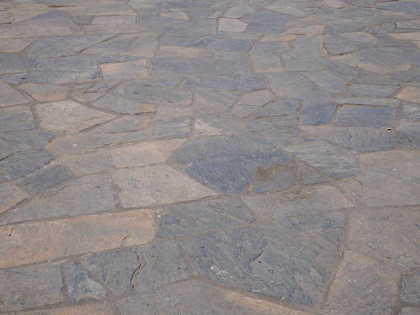 istock Stone walk floor in garden 1131612055