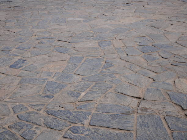 platform made of paving stones walk Floor walk ,Thailand, Asphalt, Backgrounds, Block Shape, Brick Wall stone wall stone wall crag stock pictures, royalty-free photos & images