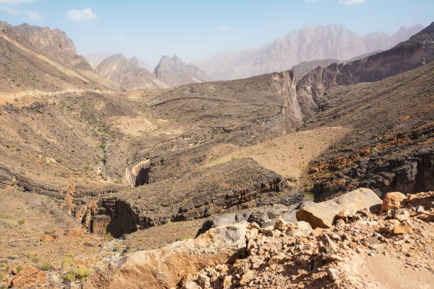 istock Panorama of the mountain Jebel Shams 1131614802