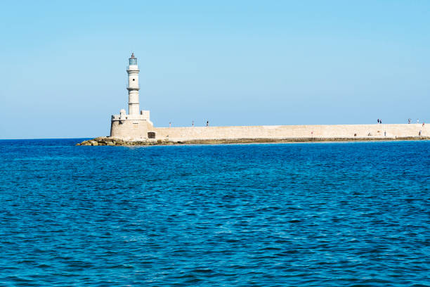 istock Lighthouse in Chania town. Good, Sunny weather. 1131620335