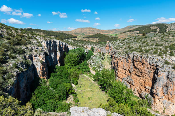 istock Canyon of the river Mesa in Aragon, Spain 1131620621