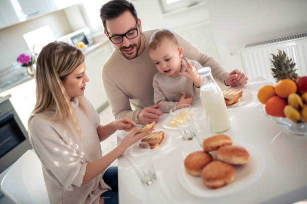 istock Family, eating and people concept 1131626816