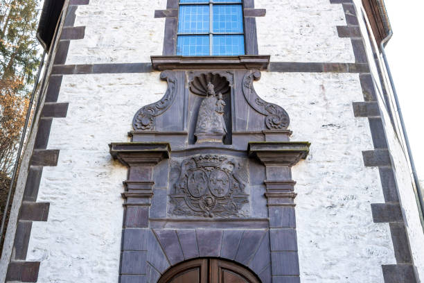 istock Loreto Chapel entrance detail at Clervaux, Luxembourg 1131627315