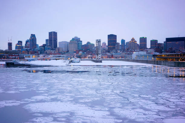 istock Montreal Skyline in winter 1131627412