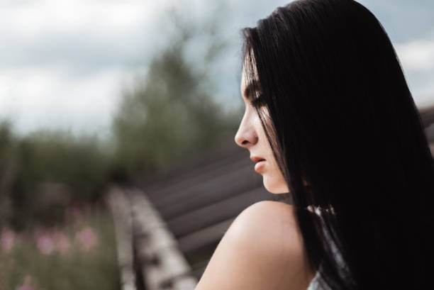 istock Portrait of brunette 1131630941