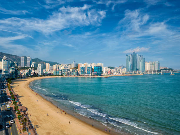 istock Gwangalli Beach in Busan, South Korea 1131631123