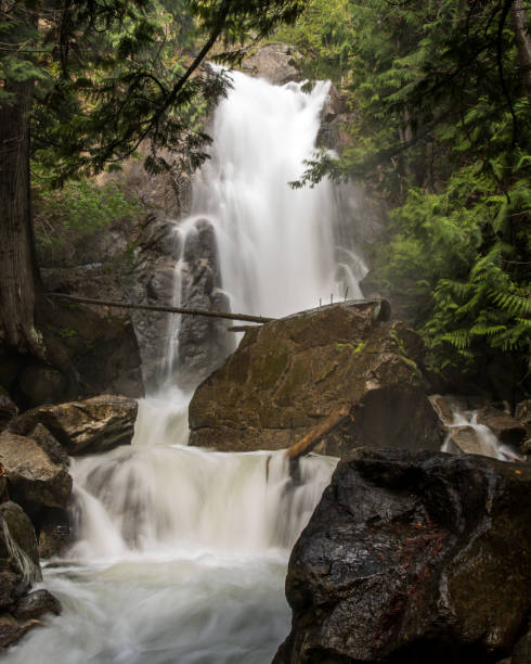 istock Cedar falls and river near Winthrop Washington 1131631160