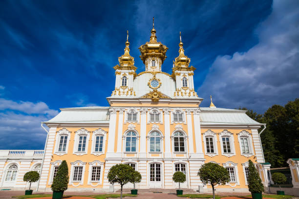 Church of St Peter and Paul in Peterhof, Saint-Petersburg, Russia