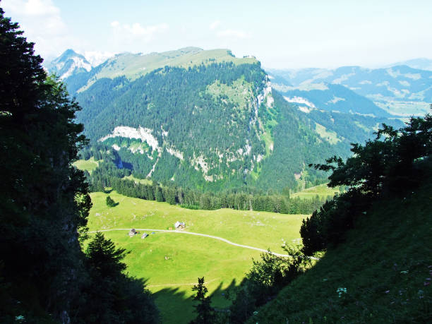 istock Peak and plateau Alp Sigel in mountain range Alpsten 1131636744
