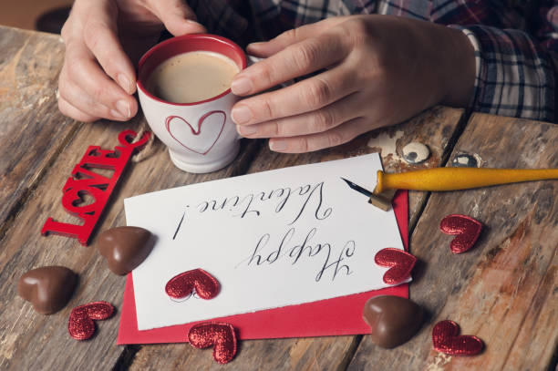 istock Cup of coffee and chocolate hearts 1131637596