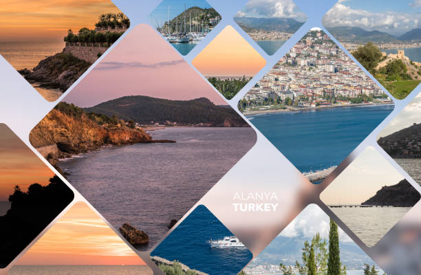Collage off Alanya Turkey.