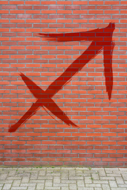 istock Painted Sagittarius zodiac sign on stucco 1131648041
