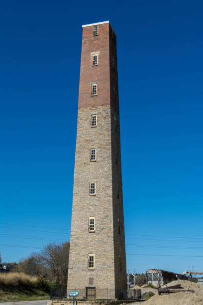 istock Shot tower, Dubuque, Iowa. 1131651236