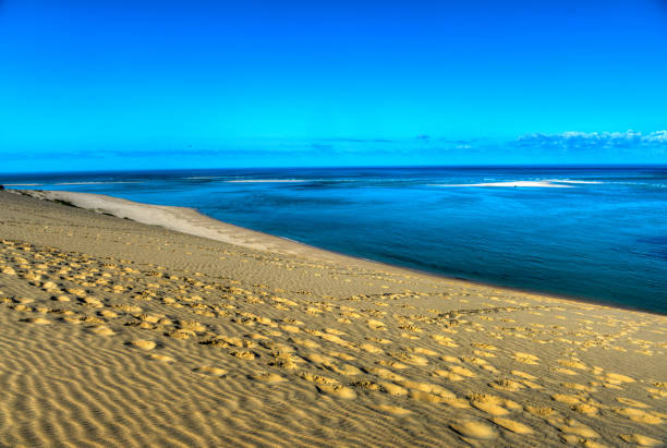 Sand dunes of Bazaruto Island, Mozambique.