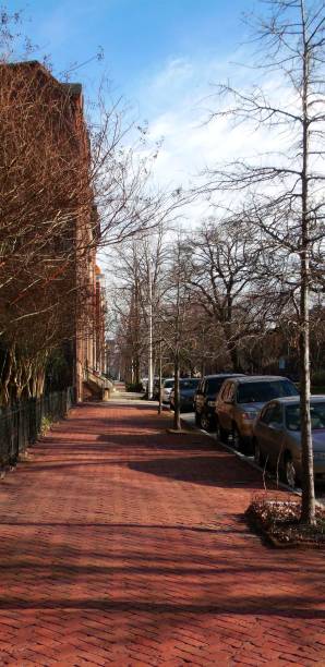 istock Bolton Hill Sidewalk (DISTANT)  -  Baltimore,MD 1131651702
