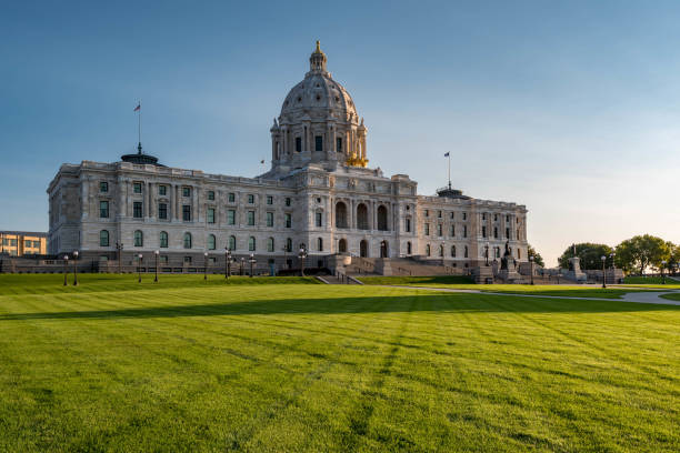 Minnesota State Capitol Building stock photo