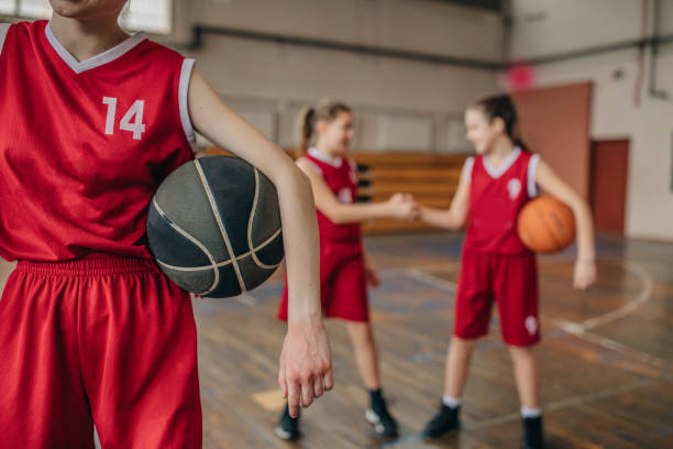 istock Female Basketball Team 1131657229