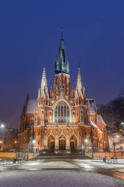 Krakow, Poland, st Joseph church in Podgorze district