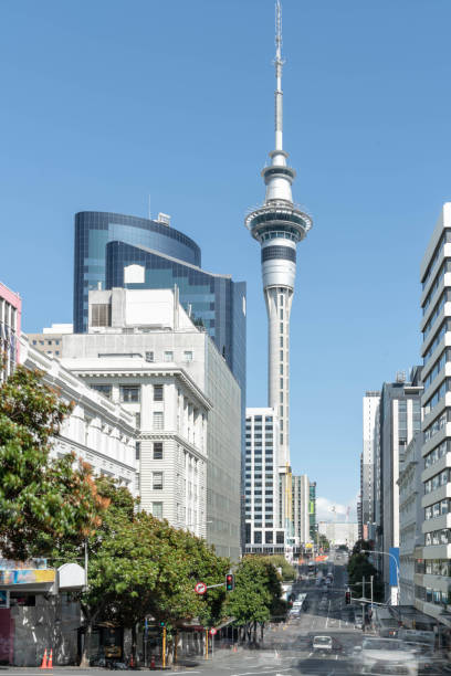 istock sky tower and queen street 1131669564