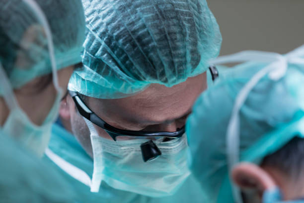 istock Medical team performing surgical opertion 1131676569