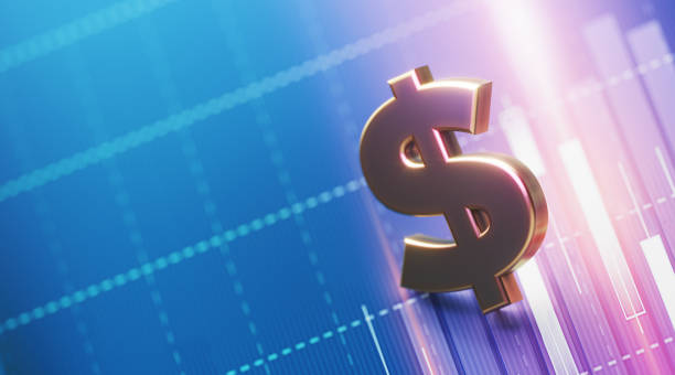 istock American Dollar Sign Standing Over A Financial Graph 1131678600