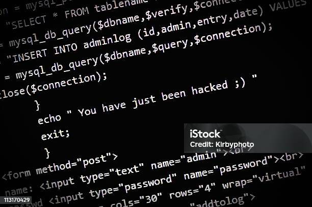 방금 해킹되어 사이트의 않았습니다 네트워크 보안에 대한 스톡 사진 및 기타 이미지 - 네트워크 보안, 데이터, 보안