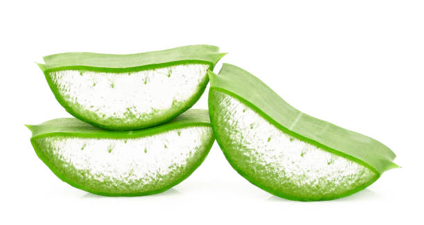 istock three sliced fresh aloe vera leaf isolated on white background 1131714319