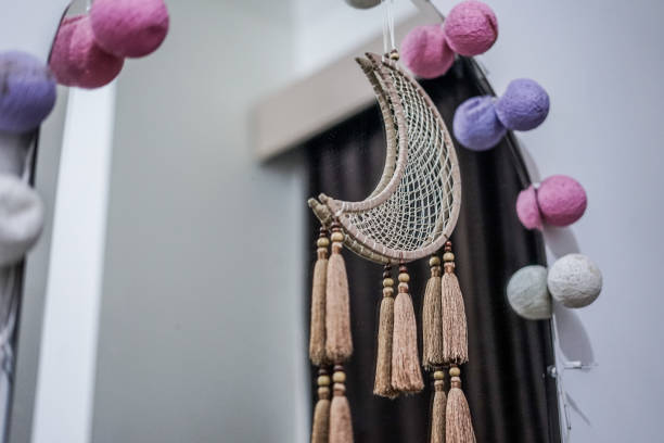 istock Women Accessories on the mirror 1131734679