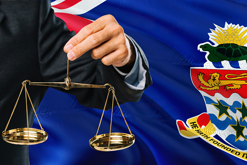 Australian Law Concept - Australian Flag and Judge's Gavel