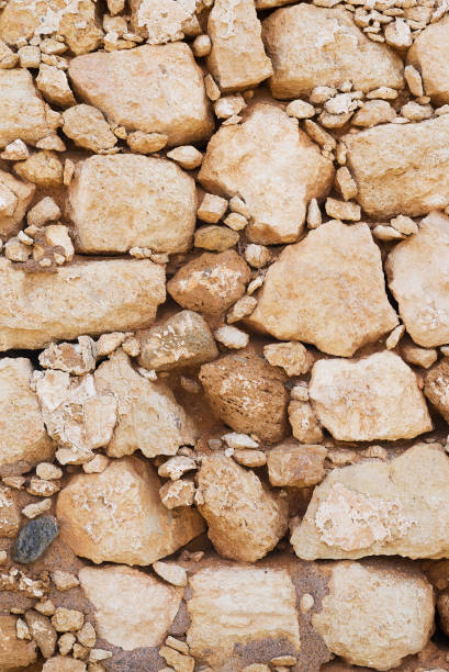 istock The texture of the stone fence. 1131736063
