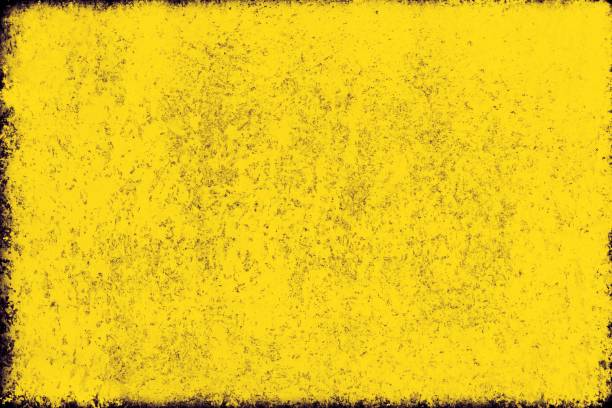 istock Yellow grunge background. Old paint texture 1131737053