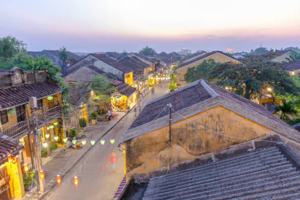 istock Hoi An Ancient town during night with lantern light Vietnam. Picture token on Oct, 2018 1131738396