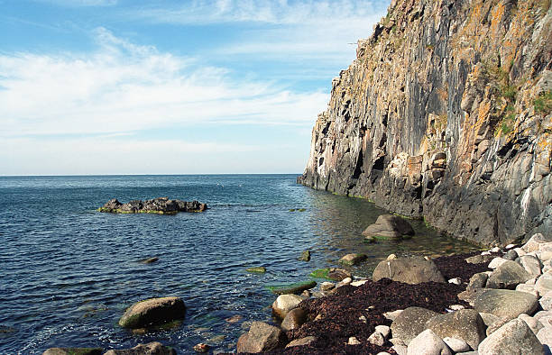 Ilha de Bornholm - foto de acervo